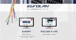Desktop Screenshot of eurolan.com